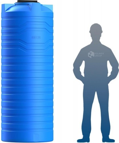 Емкость POLIMER GROUP N  800 вертикальная белый - изображение 4