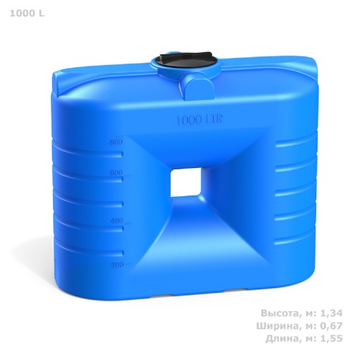 Емкость POLIMER GROUP SN 1000 прямоугольная синий