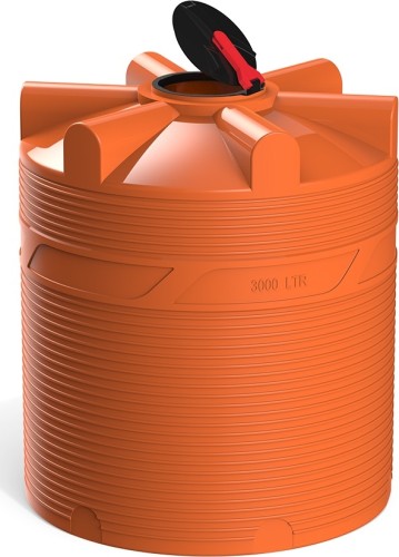 Емкость POLIMER GROUP V 3000 КАС (оранжевый) TVKAC3000Y3