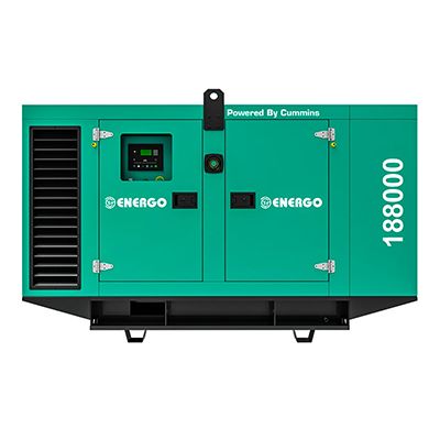 Дизельная электростанция ENERGO AD200-T400C-S в звукоизолирующем корпусе