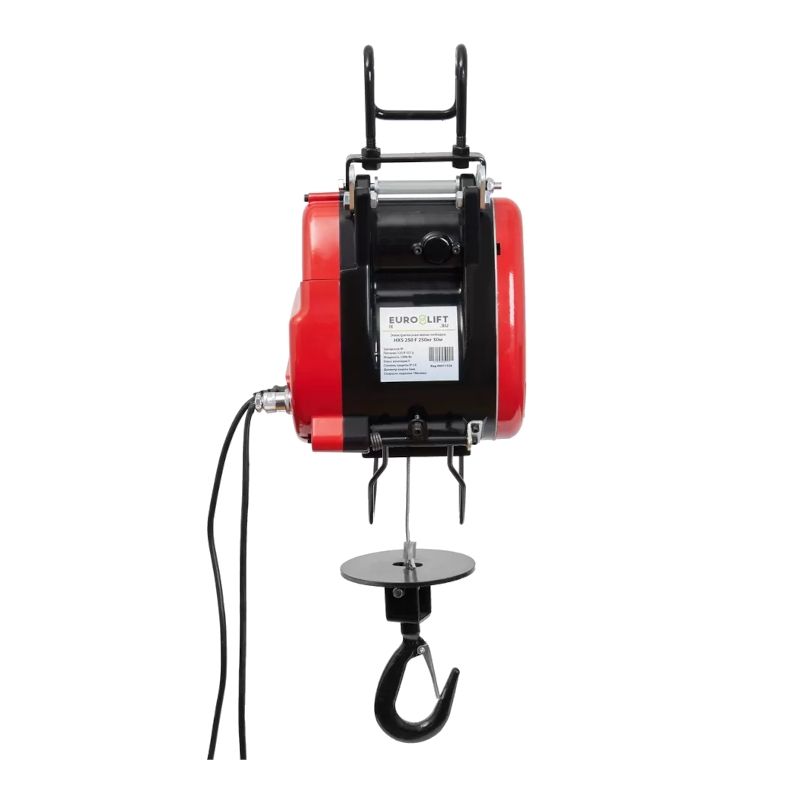 Лебедка электрическая EURO-LIFT HXS-250F г/п 250 кг в/п 30м - изображение 2