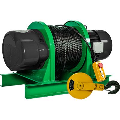 Лебедка электрическая EURO-LIFT KCD 1500/3000 кг, 100/50 м 380В