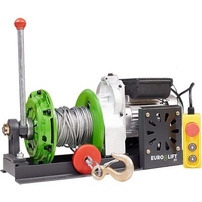 Лебедка электрическая EURO-LIFT KCD-M 500кг, 30м, 220 В