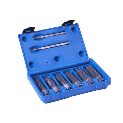 Набор твердосплавных фрез Euroboor ТСТ с соединением Weldon / Nitto TCT.Kit