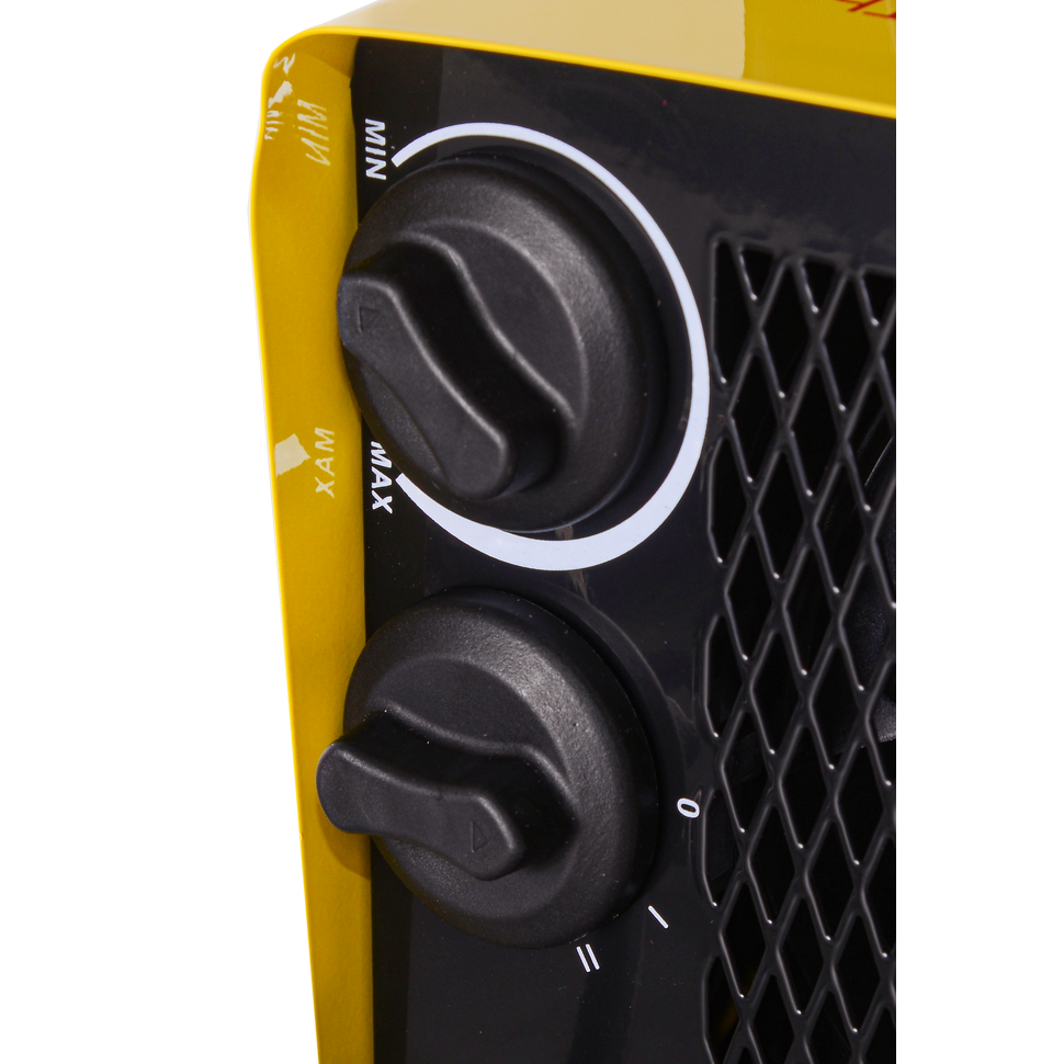 Тепловая электрическая пушка Eurolux ТЭПК-EU-2000 керамический нагревательный элемент, квадратная - изображение 6