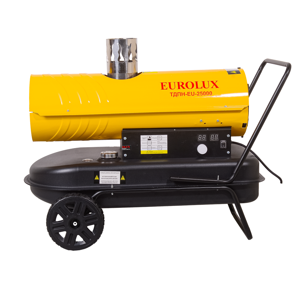Тепловая дизельная пушка непрямого нагрева Eurolux ТДПН-EU-25000 - изображение 2