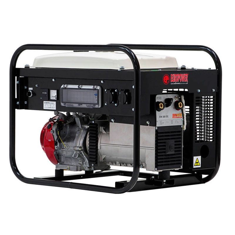Бензиновый сварочный генератор EUROPOWER EP 200 X2/25DC (Honda GX390)