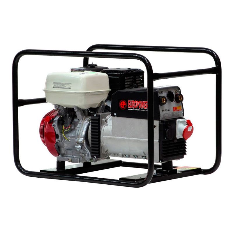 Бензиновый сварочный генератор EUROPOWER EP 200 XDC (Honda GX390)