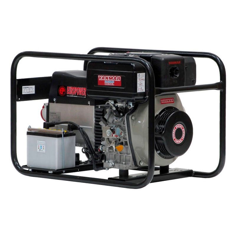 Генератор дизельный EUROPOWER EP 6000 TDE