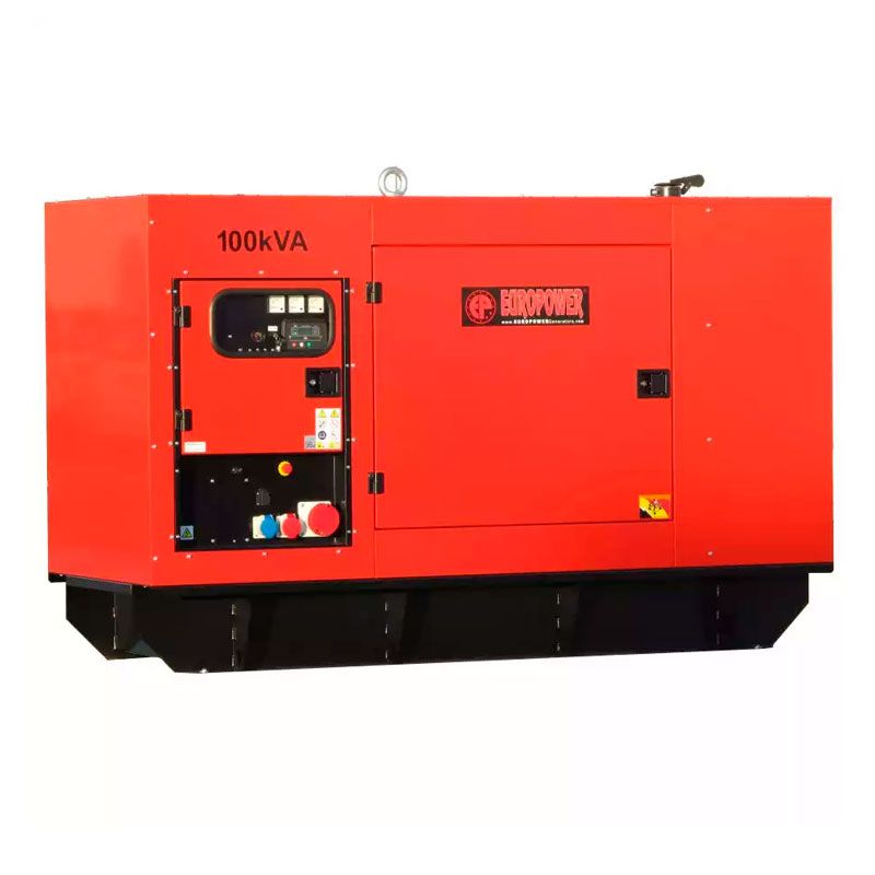 Дизельный генератор EUROPOWER EPS 100 TDE (1500 об/мин, шумозащитный кожух)