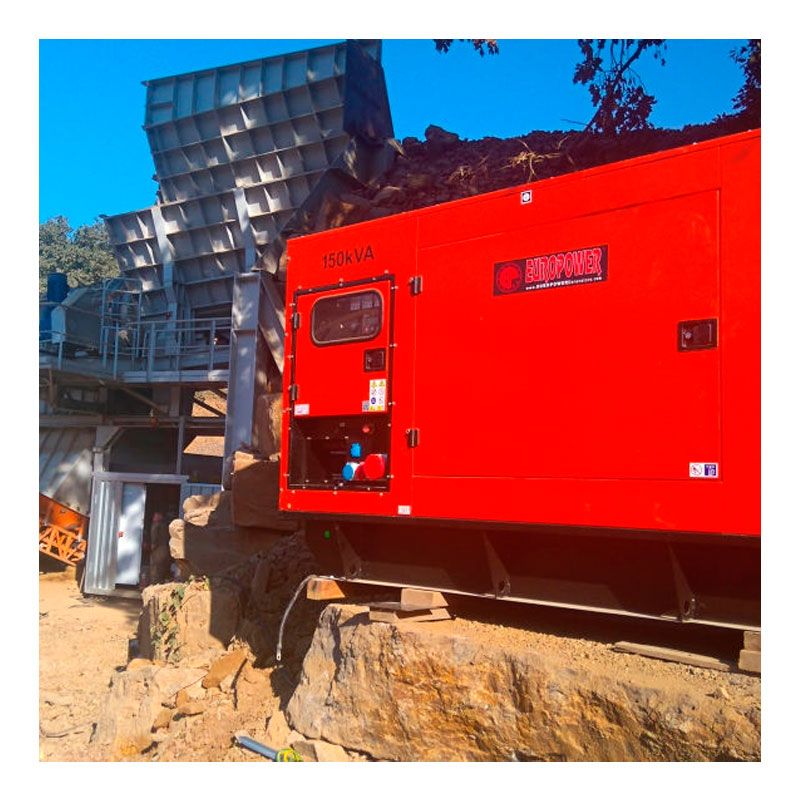 Дизельный генератор EUROPOWER EPS 150 TDE (1500 об/мин, шумозащитный кожух) - изображение 2