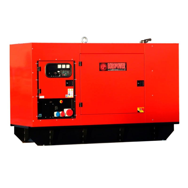 Дизельный генератор EUROPOWER EPS 180 TDE (1500 об/мин, шумозащитный кожух)