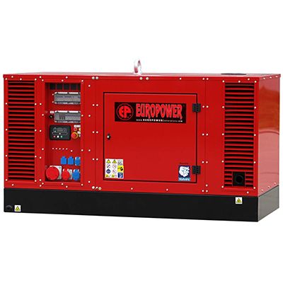 Дизельный генератор EUROPOWER EPS 44 TDE (1500 об/мин, шумозащитный кожух)