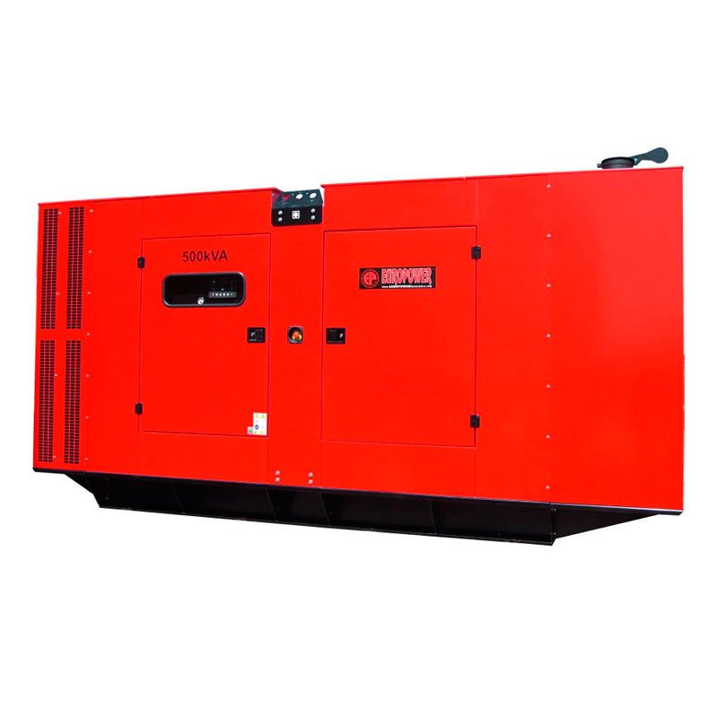 Дизельный генератор EUROPOWER EPS 500 TDE (1500 об/мин, шумозащитный кожух)