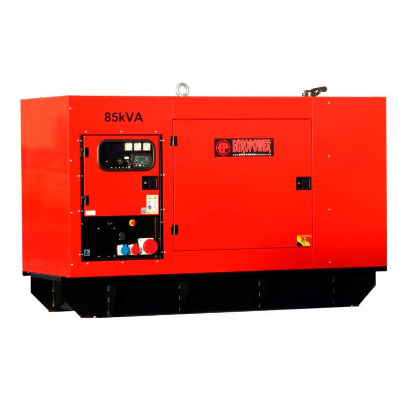 Дизельный генератор EUROPOWER EPS 85 TDE (1500 об/мин, шумозащитный кожух)