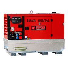 Дизельный генератор EUROPOWER EPSR 34 TDE (1500 об/мин, шумозащит. кожух, арендное исполнение) - изображение 2