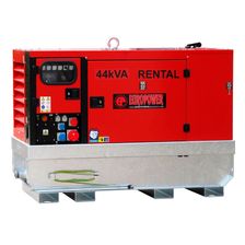 Дизельный генератор EUROPOWER EPSR 44 TDE (1500 об/мин, шумозащит. кожух, арендное исполнение) - изображение 2