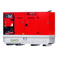 Дизельный генератор EUROPOWER EPSR 85 TDE (1500 об/мин, шумозащит. кожух, арендное исполнение) - изображение 2