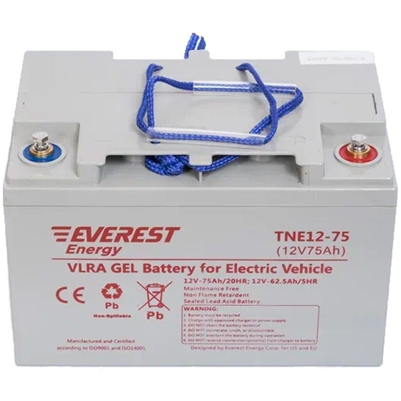 Тяговый аккумулятор Everest TNE 12-75