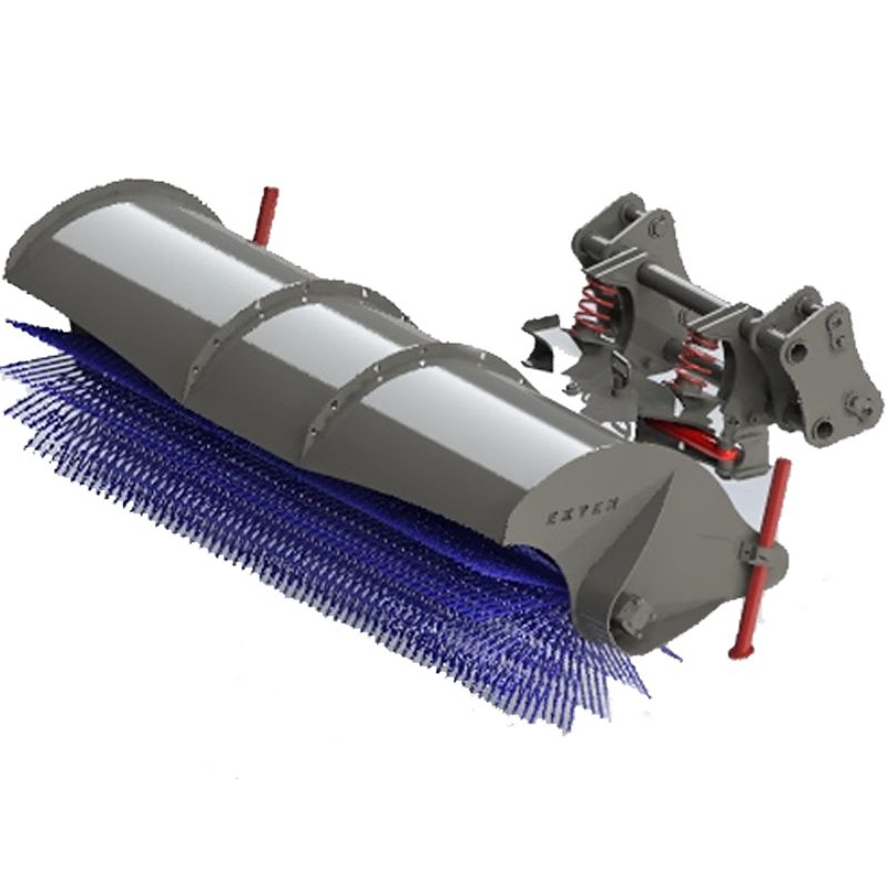 Щетка дорожная Exten EC2000/800 для минипогрузчика