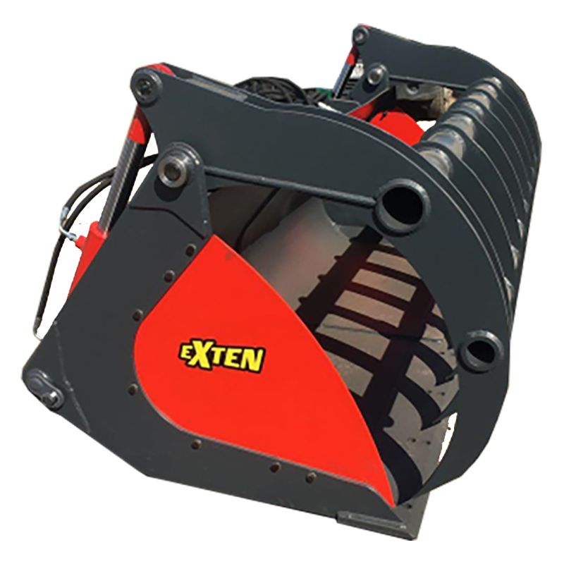Фронтальный ковш Exten QZ1,3 c захватом