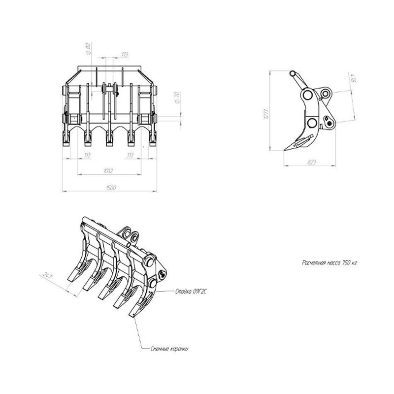 Корчеватель пней Exten Stumpfear 3 - изображение 2