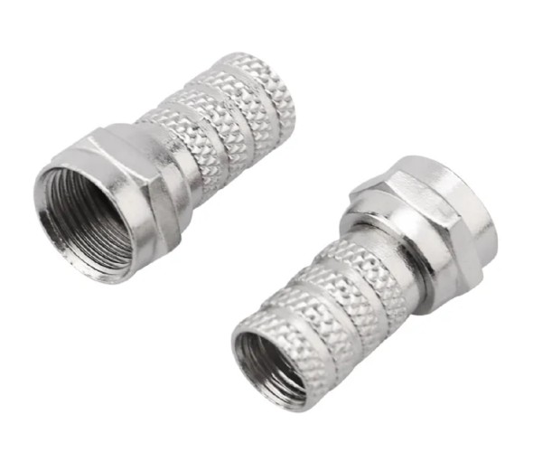 F-разъем Proconnect 05-4003-4 ( уп 100 шт ) RG-6, L=19мм, цинк (AB) 05-4003-4