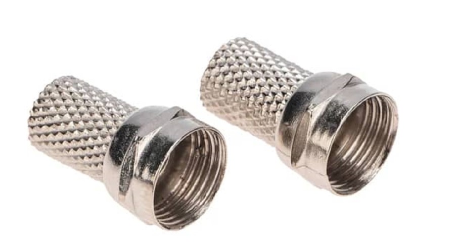 F-разъем  Proconnect 05-4003-6 ( уп 100 шт ) RG-6, L=17,8мм, цинк 05-4003-6 - изображение 2