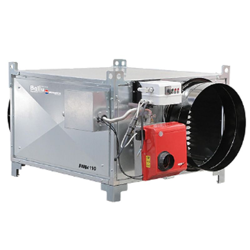 Газовый теплогенератор непрямого нагрева FARM 110 M (230 V -1- 50/60 Hz) без горелки и адаптера
