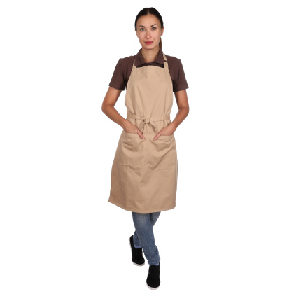 Фартук «Гриль» бежевый [00301]