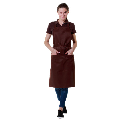 Фартук «Гриль» коричневый [00301]