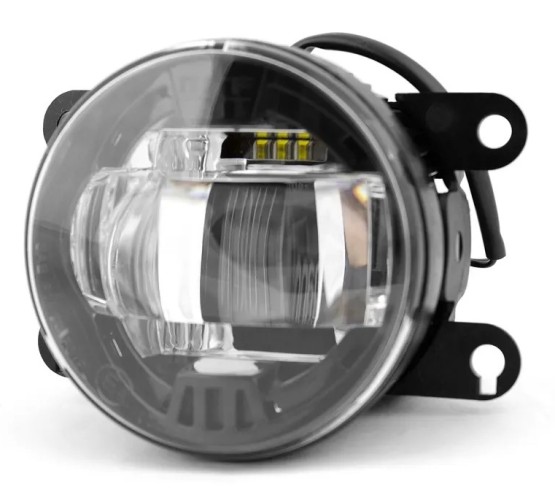 Фары противотуманные MTF LIGHT линза, 12В, 10Вт, ЕСЕ R19, E6, универс. светодиодные FL10W