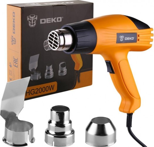 Фен строительный DEKO HG2000W (063-4166) 063-4166 - изображение 2
