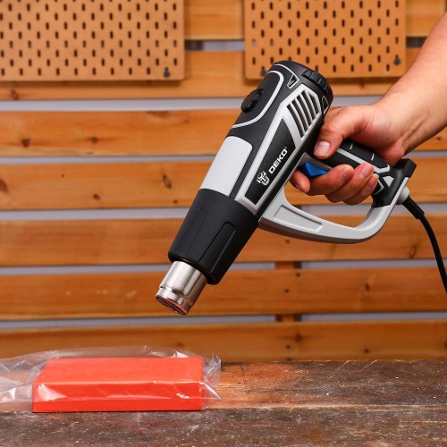 Фен строительный DEKO HG2450 в кейсе 085-1130 - изображение 3