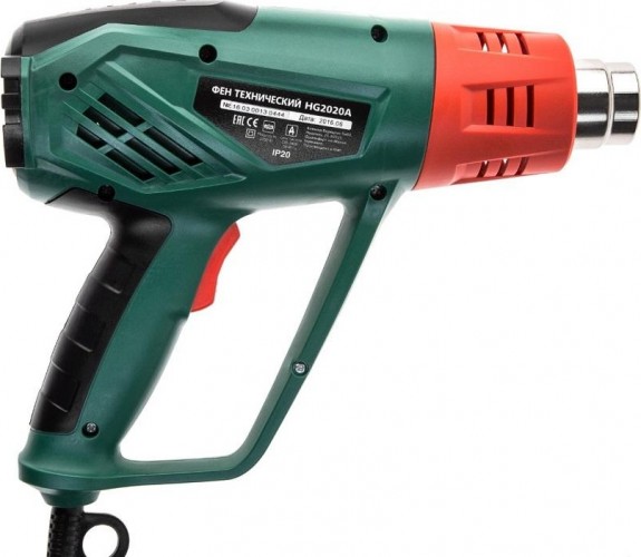 Фен строительный Hammer HG2020A 160-013 - изображение 3