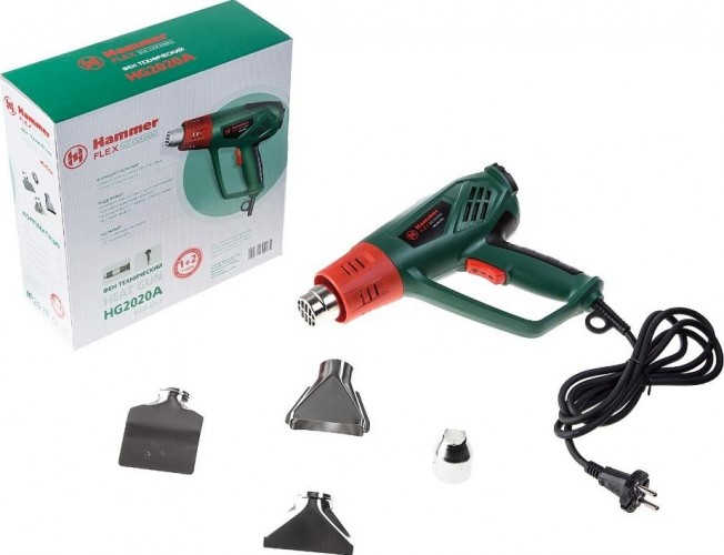 Фен строительный Hammer HG2020A 160-013 - изображение 5