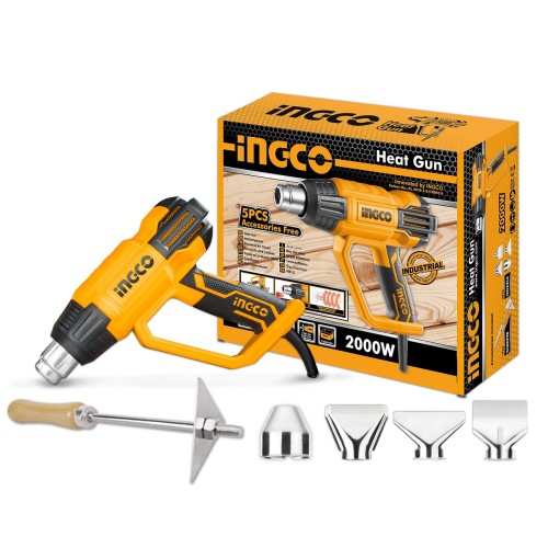 Фен строительный INGCO HG200028 - изображение 5