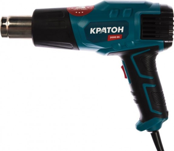 Фен строительный КРАТОН HAG-2000 HOBBY 3 09 01 002