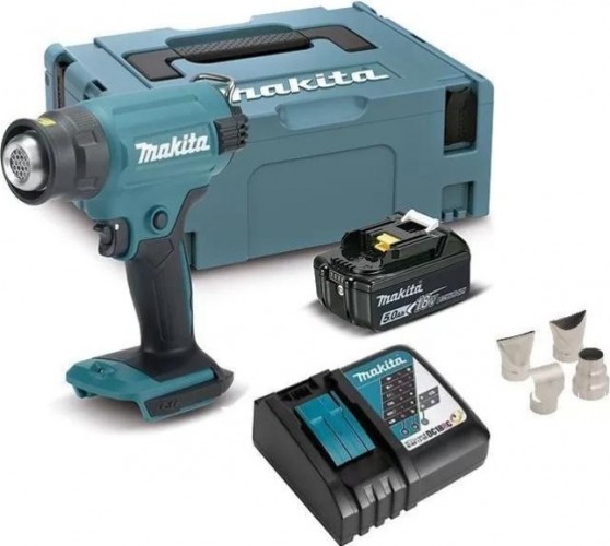 Фен строительный MAKITA DHG 180 RT1J аккумуляторный DHG180RT1J - изображение 2