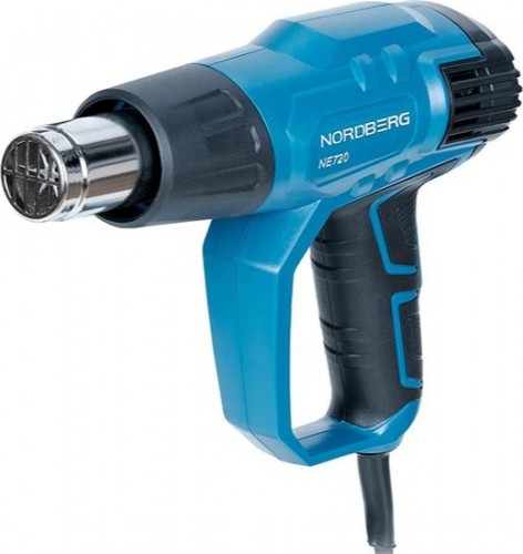 Фен строительный NORDBERG NE720K комплектом насадок, 50-600°с ЦБ-00016878 - изображение 2