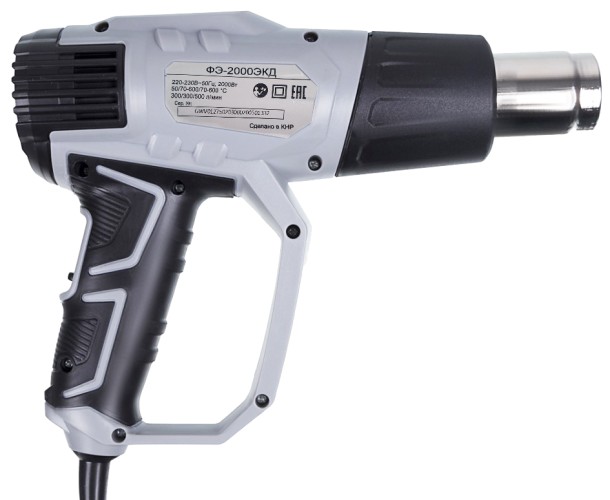 Фен строительный Ресанта ФЭ-2000ЭКД 75/2/3 - изображение 3