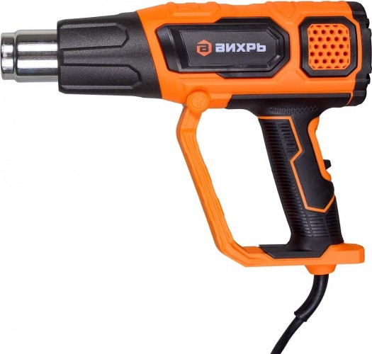 Фен строительный сетевой ВИХРЬ ТП-2000 РД 72/2/4 - изображение 3
