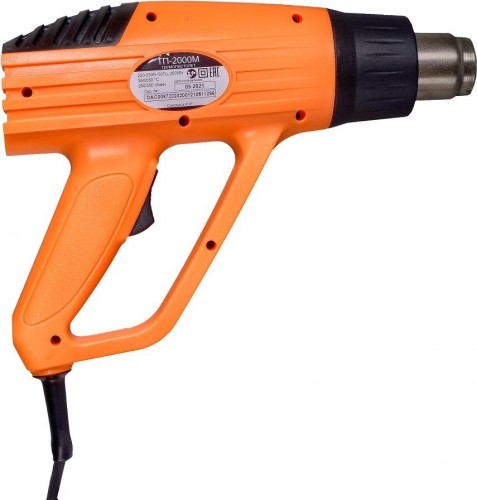 Фен строительный сетевой ВИХРЬ ТП-2000 М 72/2/2 - изображение 2