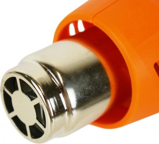 Фен строительный СОЮЗ ТПС-18002Б 2 ступени, 3 насадки - изображение 4