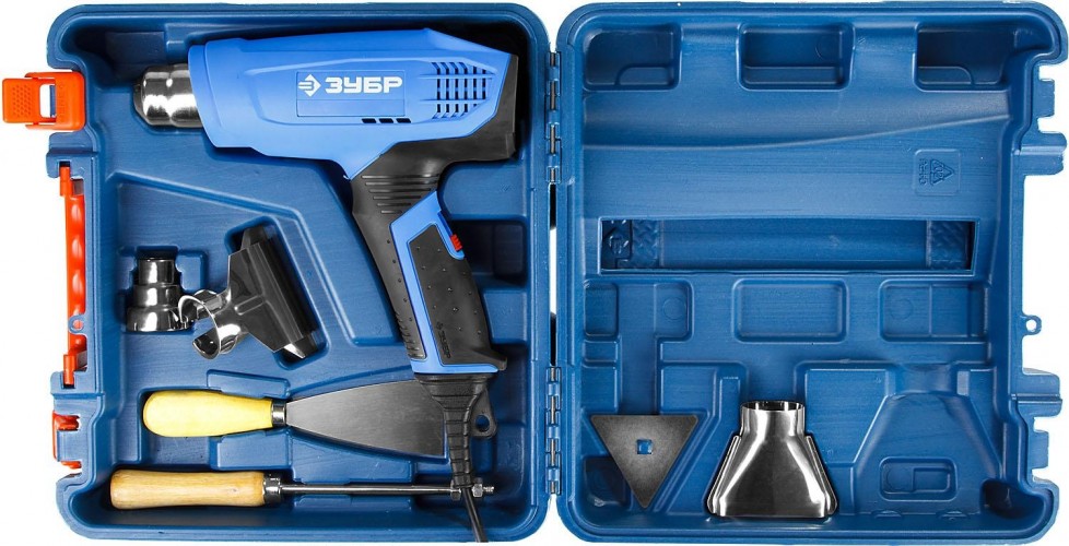 Фен строительный ЗУБР ФТ-П1800 К Профессионал - изображение 4