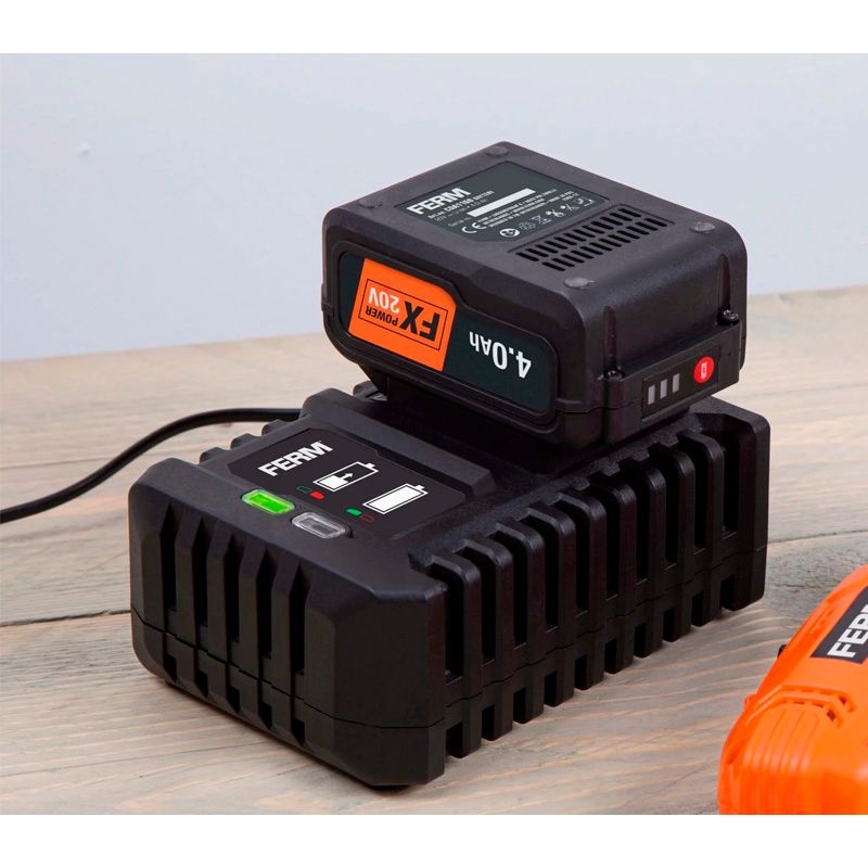 Зарядное устройство Ferm 20В, 4 А, Quick Charger CDA1170 - изображение 9