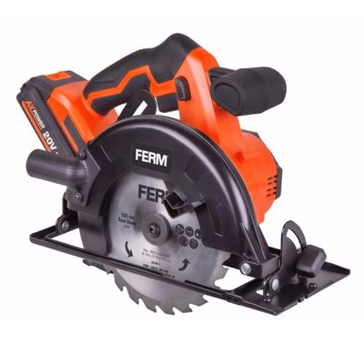 Циркулярная пила FERM CSM1041P, 190x30, 1050 Вт 4900 об. мин глубина пропила 85мм, коробка - изображение 10