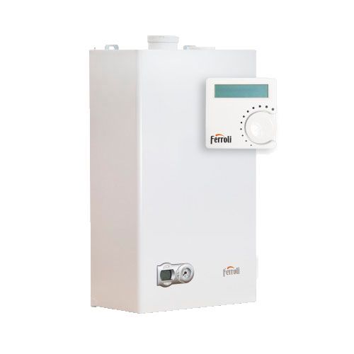 Настенный газовый котел Ferroli Fortuna F 20 + Термостат