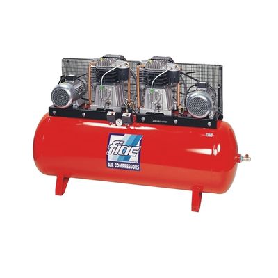 Компрессор поршневой ременной Fiac AB 100-858 SPE390E (передвижной) - изображение 4