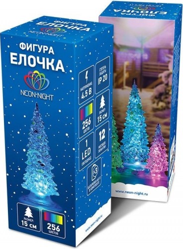 Фигура светодиодная Neon-Night "Елочка" 15 см 513-022 - изображение 5